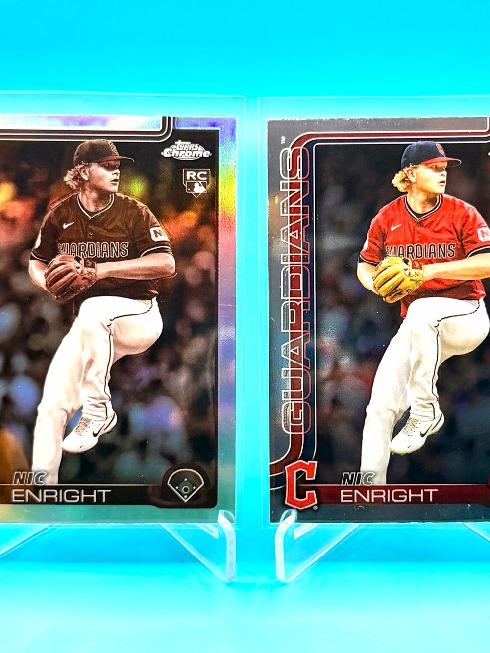 🔥Nic Enright Rookie Lot! Topps Chrome Sepia Rookie Refractor + Chrome Rookie!